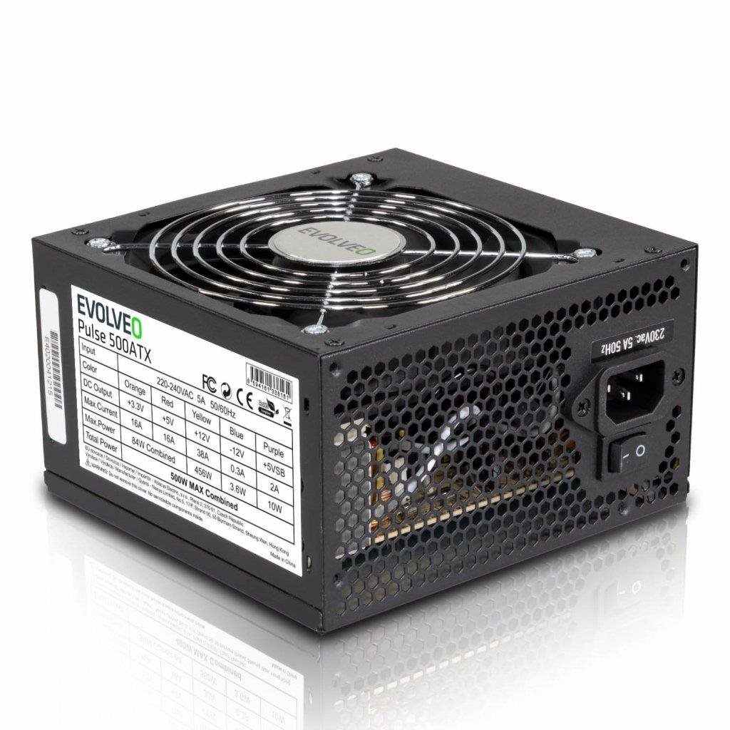 EVOLVEO Pulse 550 Watt schwarz PC-Netzteil