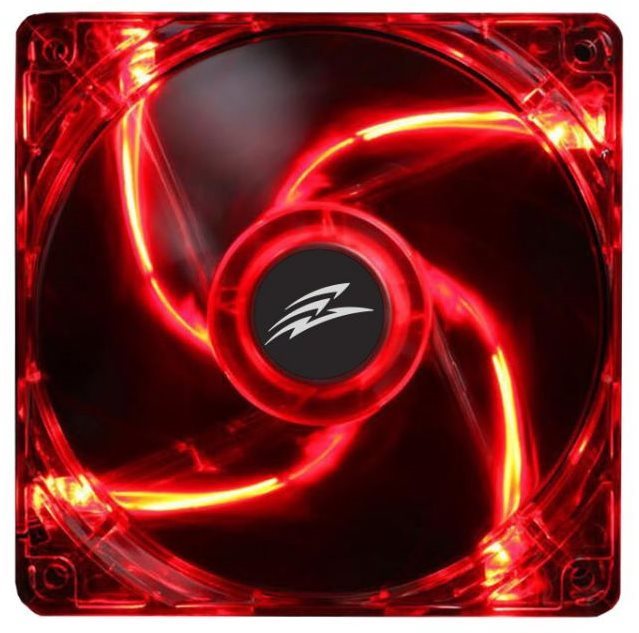 EVOLVEO 14L1RD LED 140mm piros PC ventilátor