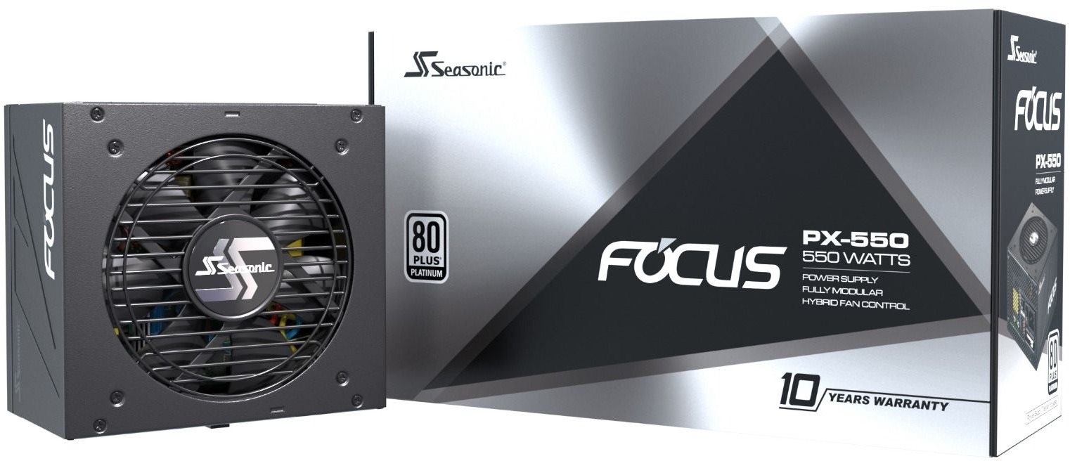 Seasonic Focus Plus 550 Platinum PC Power Supply