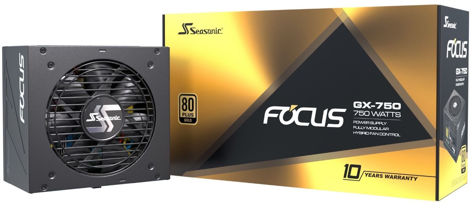 Seasonic Fokus GX 750W Gold PC-Netzteil
