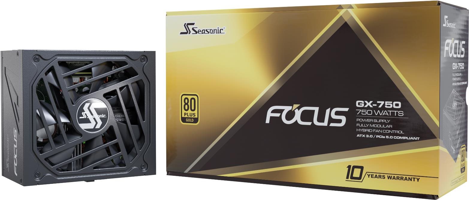 Seasonic Focus GX-750 ATX 3.0 ATX PC tápegység