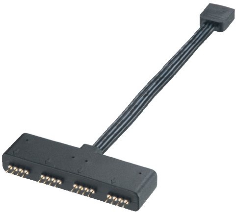 AKASA RGB LED Splitter RGB príslušenstvo