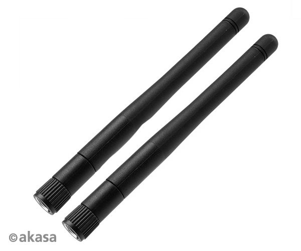 AKASA Antenne Wi-Fi tri-bande omnidirectionnelle, 2pcs dans le...