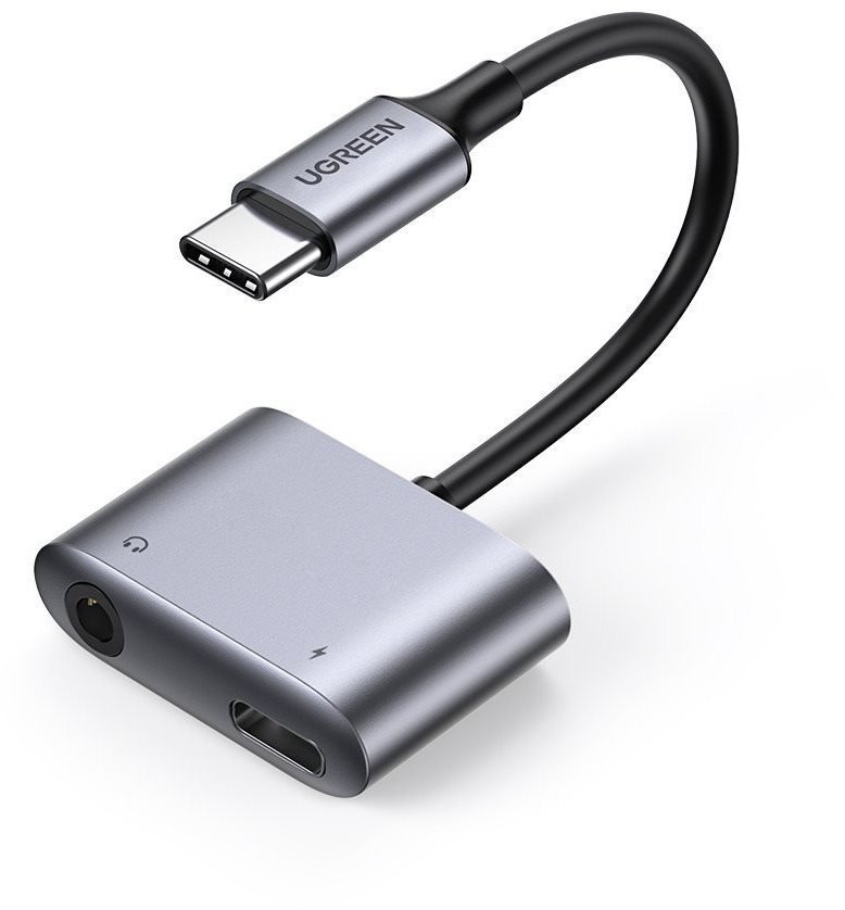 UGREEN USB-C to 3,5 mm Audio Adapter with PD Port replikátor