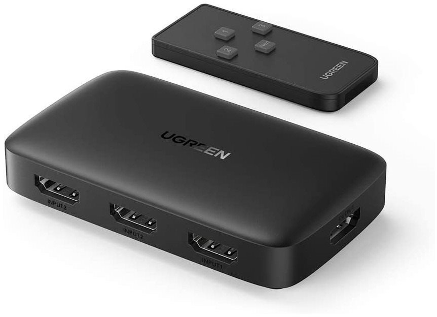 UGREEN HDMI Switcher 3 In 1 Out 4K 30HZ Switch