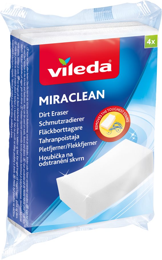 VILEDA Miraclean hubka (4 ks) Špongia