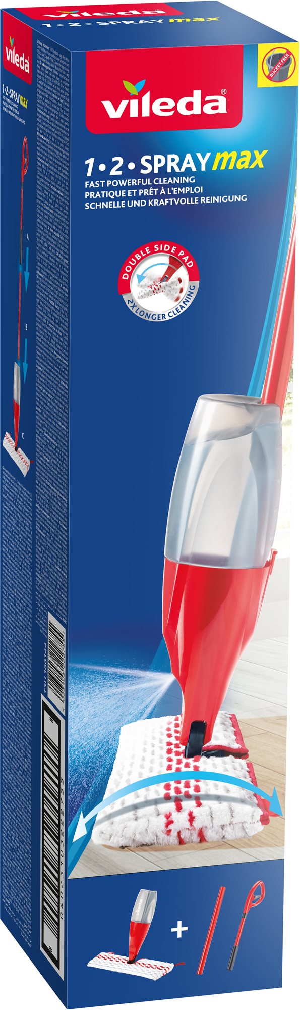 VILEDA 1.2 Spray Max Box Mopp