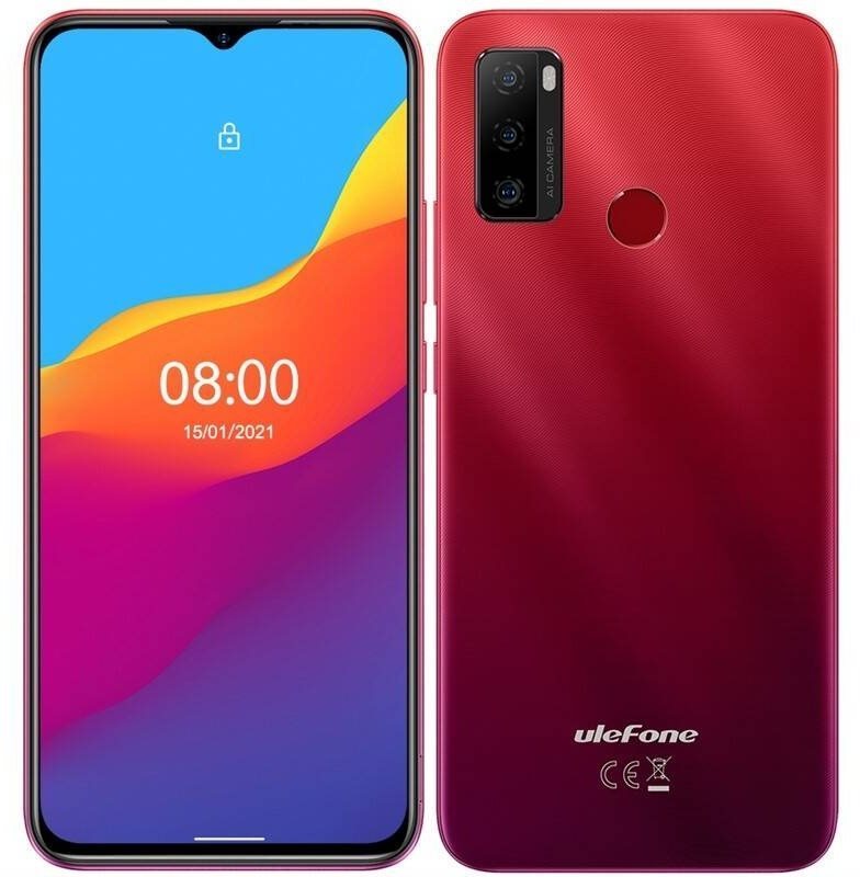 UleFone Note 11P Red Mobile Phone