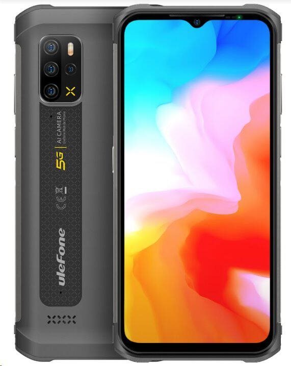 UleFone Armor 12 5G fekete Mobiltelefon
