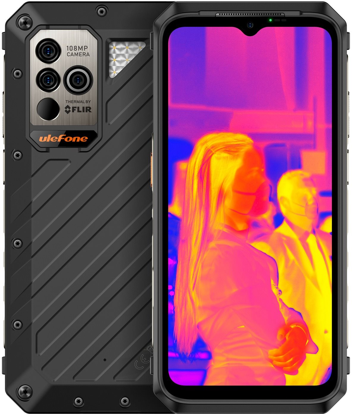 UleFone Power Armor 18T 5G černá Mobilní telefon