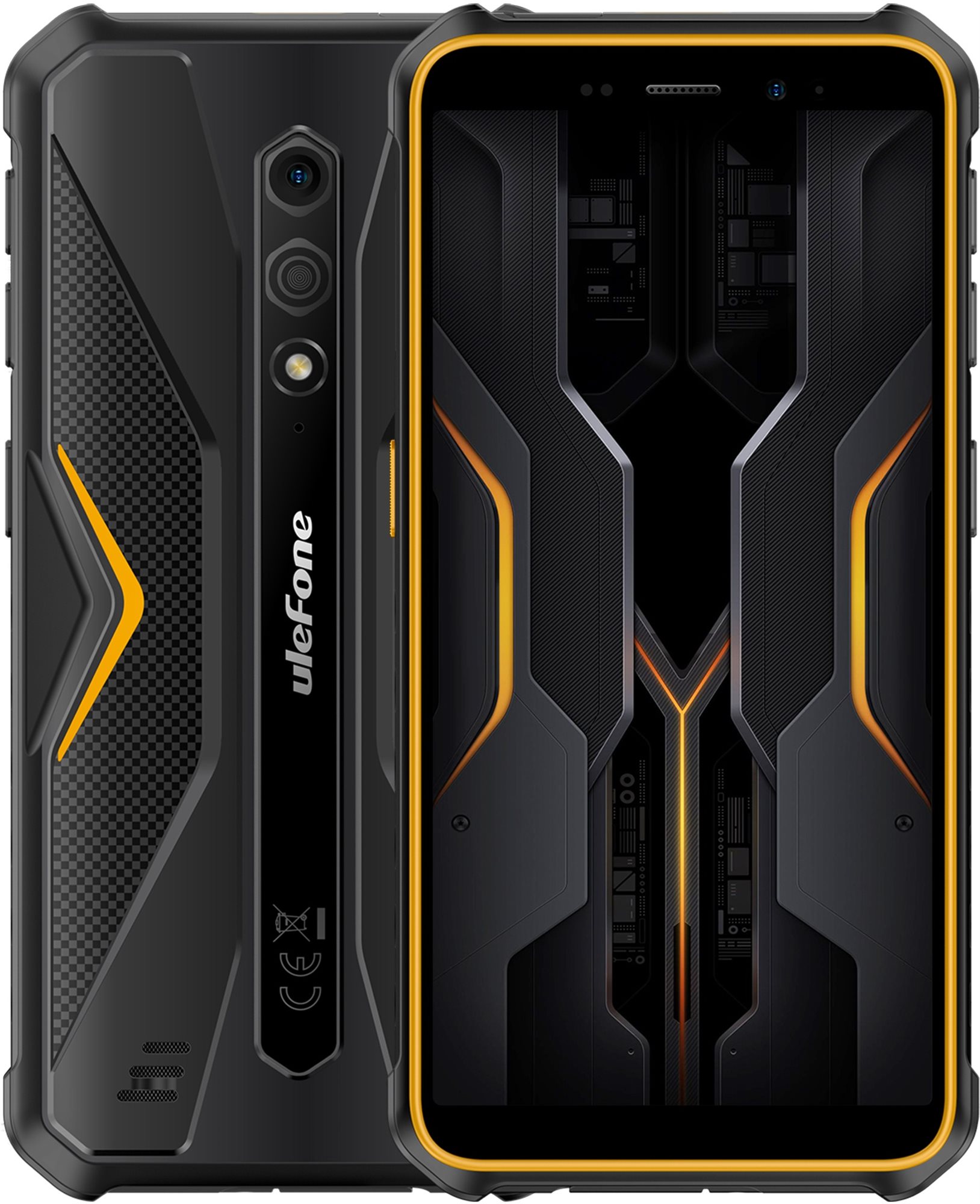 UleFone Armor X12 Pro 4 GB/64 GB oranžový Mobilný telefón