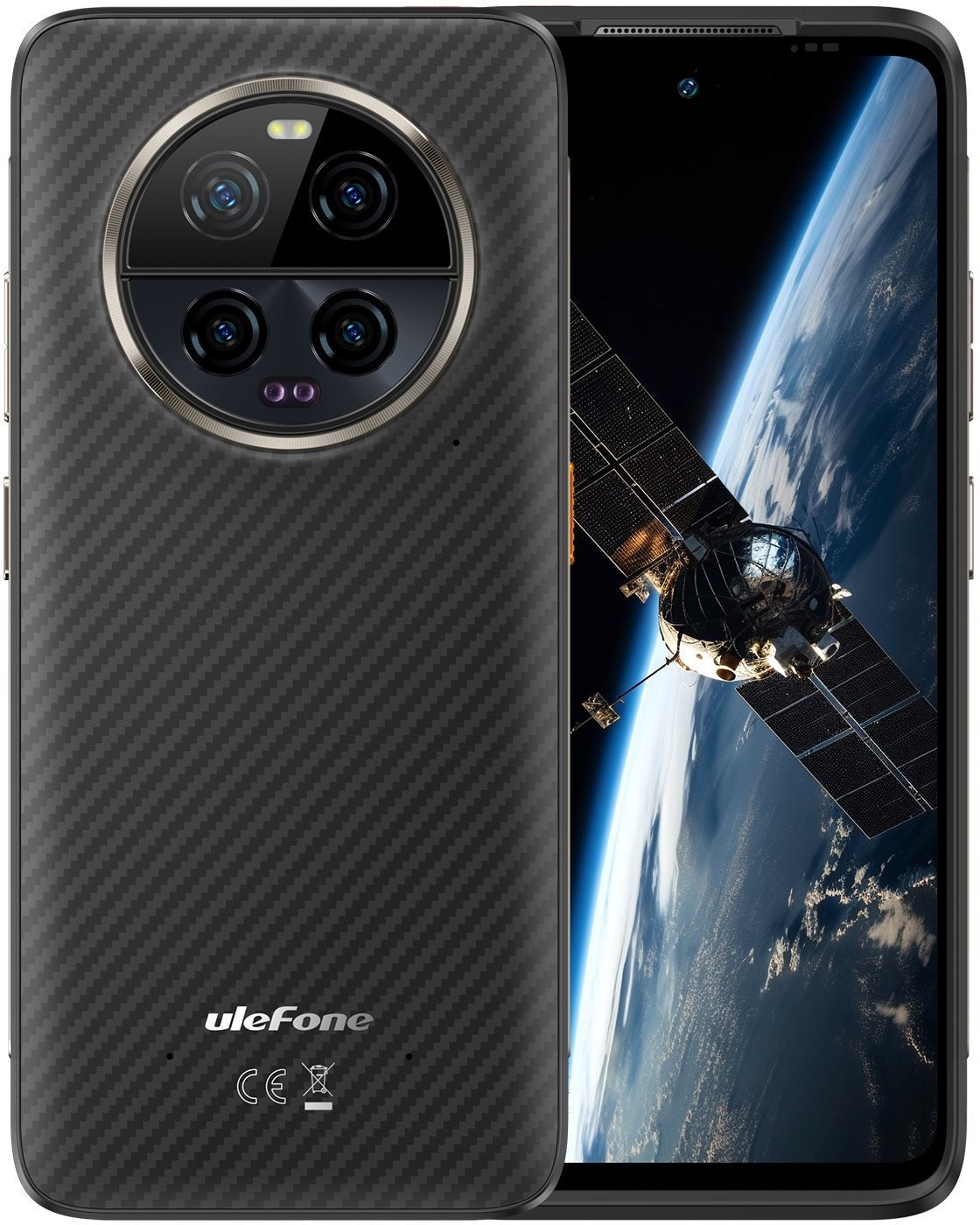 UleFone Armor 23 Ultra 12GB/512GB fekete Mobiltelefon