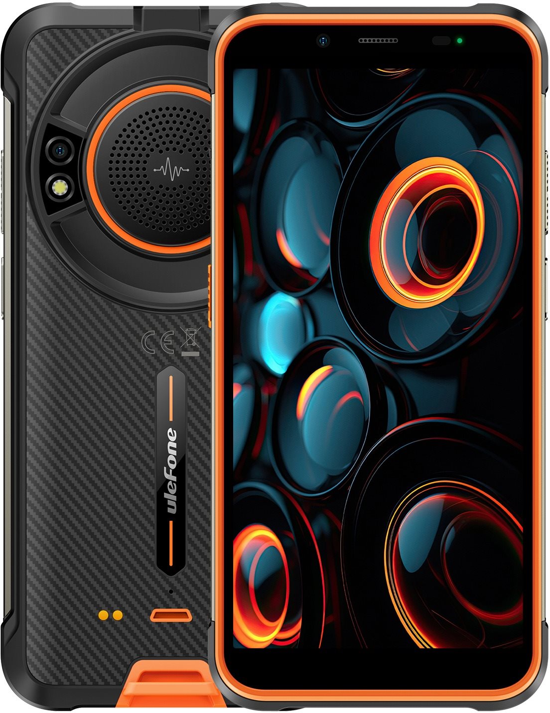 Ulefone Power Armor 16S 8GB/128GB - narancssárga Mobiltelefon