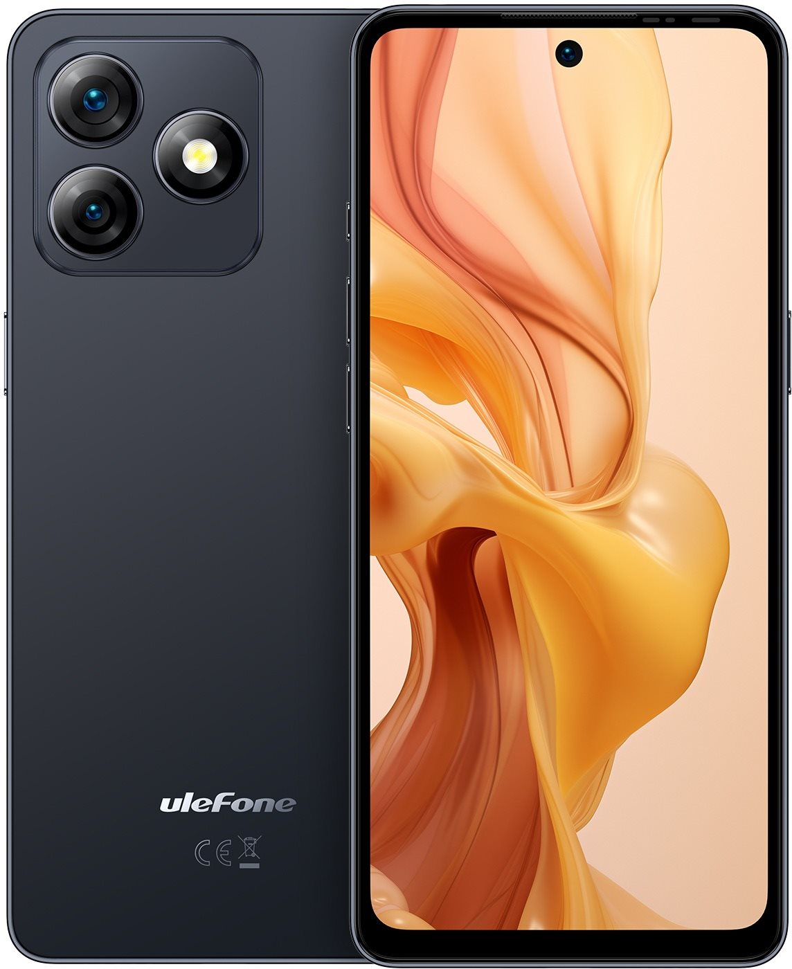 Ulefone Note 18 Ultra Lustrous Black Mobiltelefon