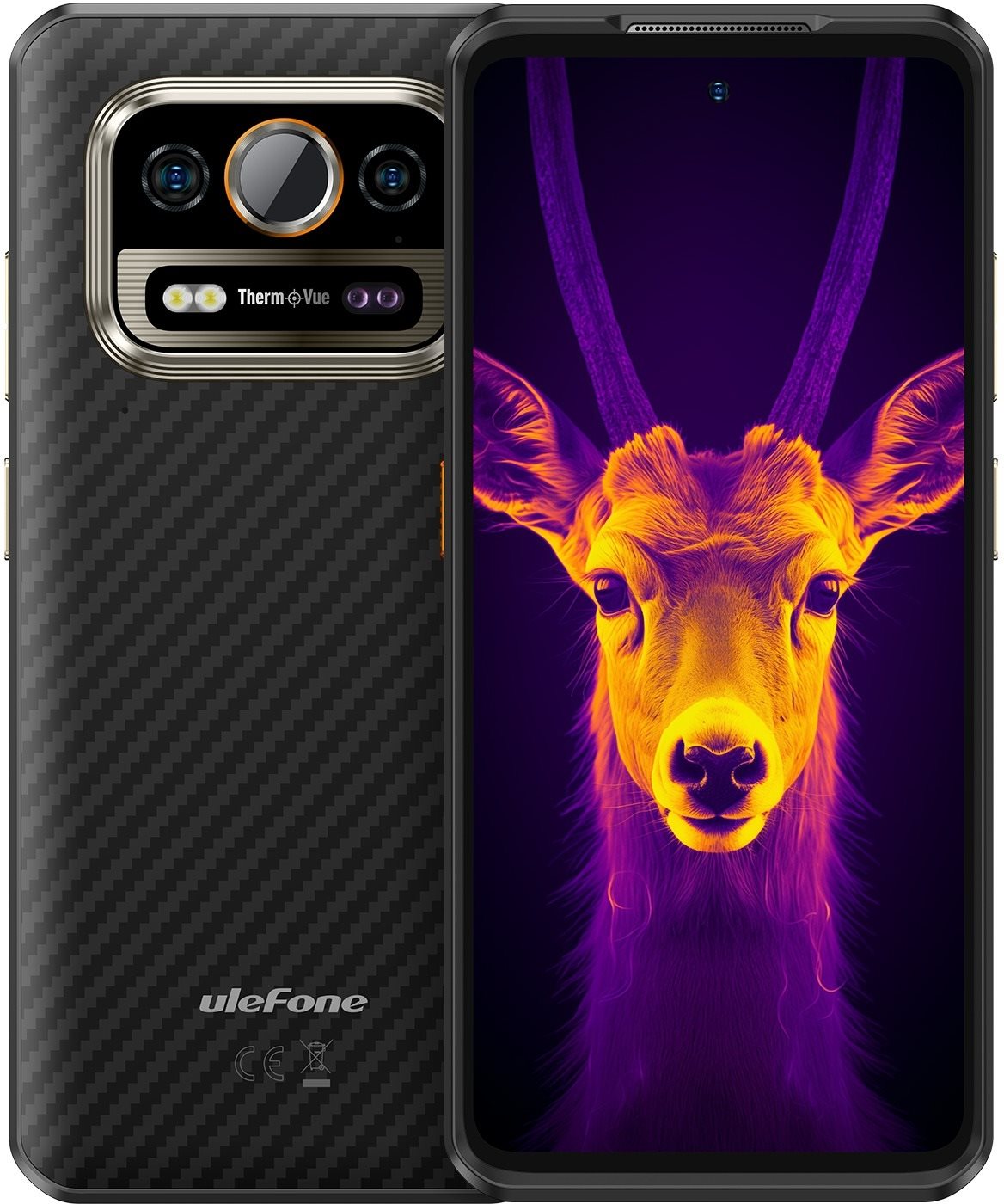 Ulefone Armor 25T Pro Frost Black Mobilní telefon