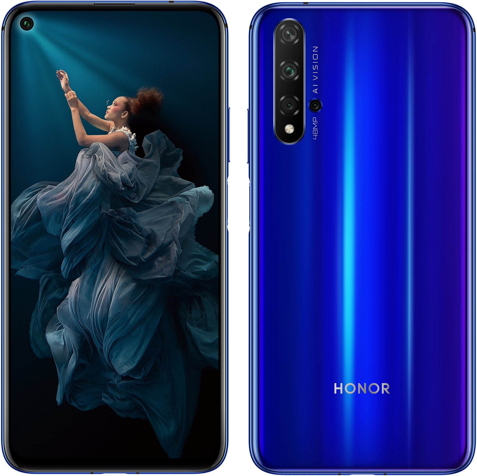 Honor 20 kék Mobiltelefon
