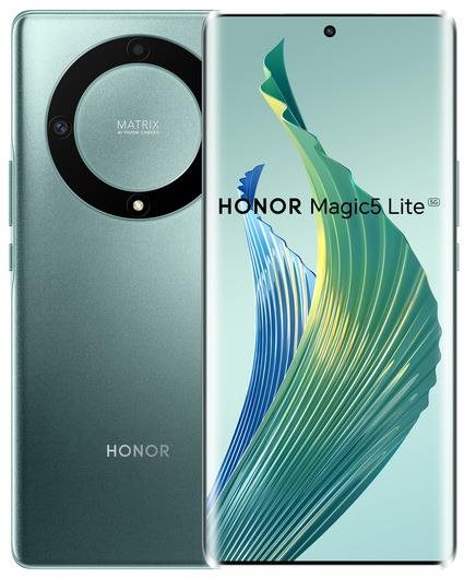 HONOR Magic5 Lite 5G 6GB/128GB zöld Mobiltelefon