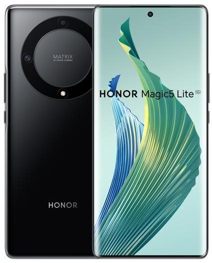 HONOR Magic5 Lite 5G 8 GB / 256 GB čierna Mobilný telefón