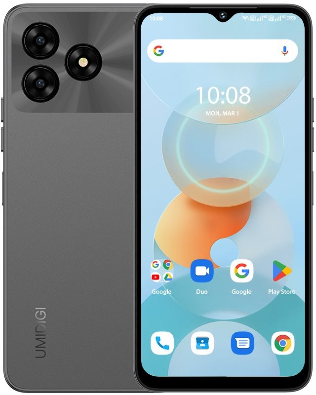 Umidigi G5A 4 GB/64 GB sivý Mobilný telefón