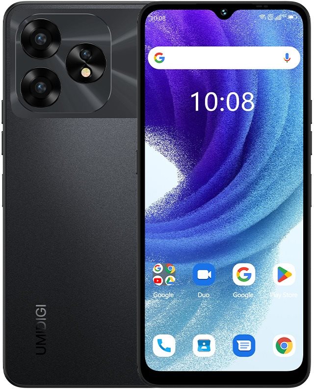 Umidigi A15T 8GB/128GB Space Black Mobiltelefon