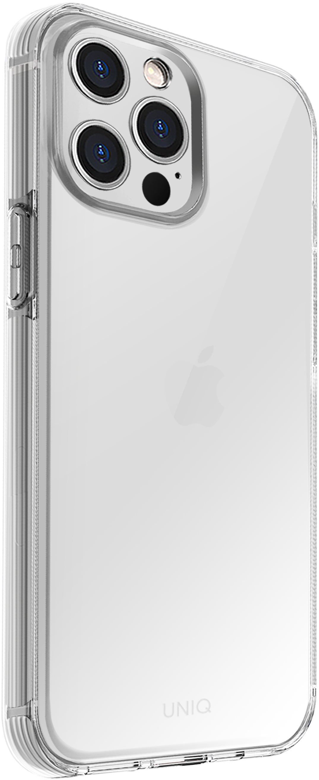 Uniq Hybrid for iPhone 12/12 Pro, Air Fender Antimicrobial - Nude...