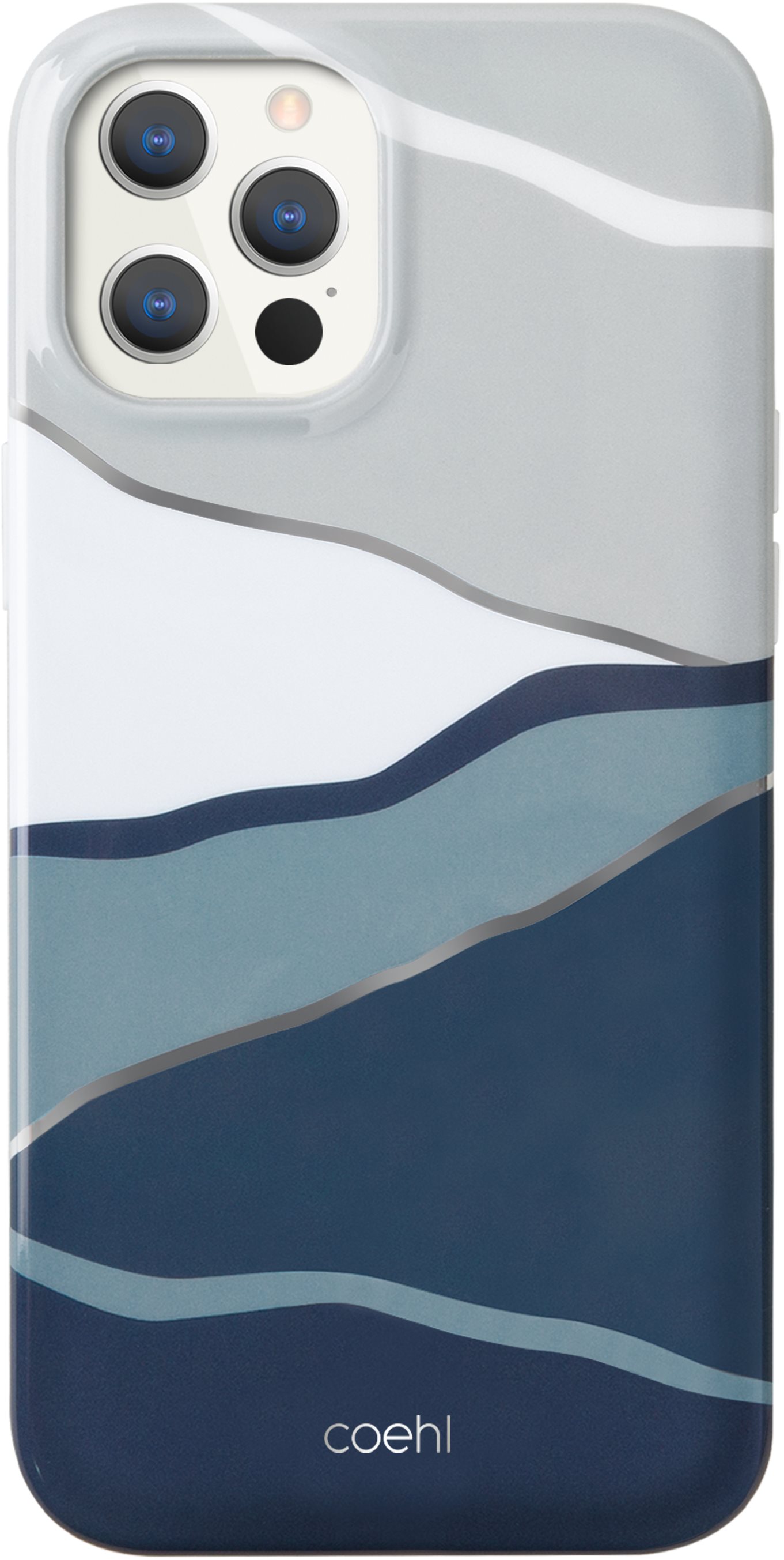 Uniq Coehl iPhone 12 Pro Max Ciel - Twilight Blue Phone Cover
