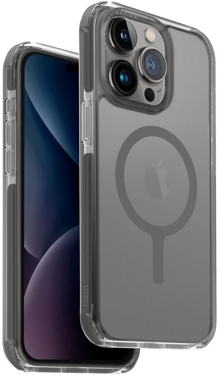 UNIQ Combat MagClick Frost Grey iPhone 15 Pro Max tok Telefon tok