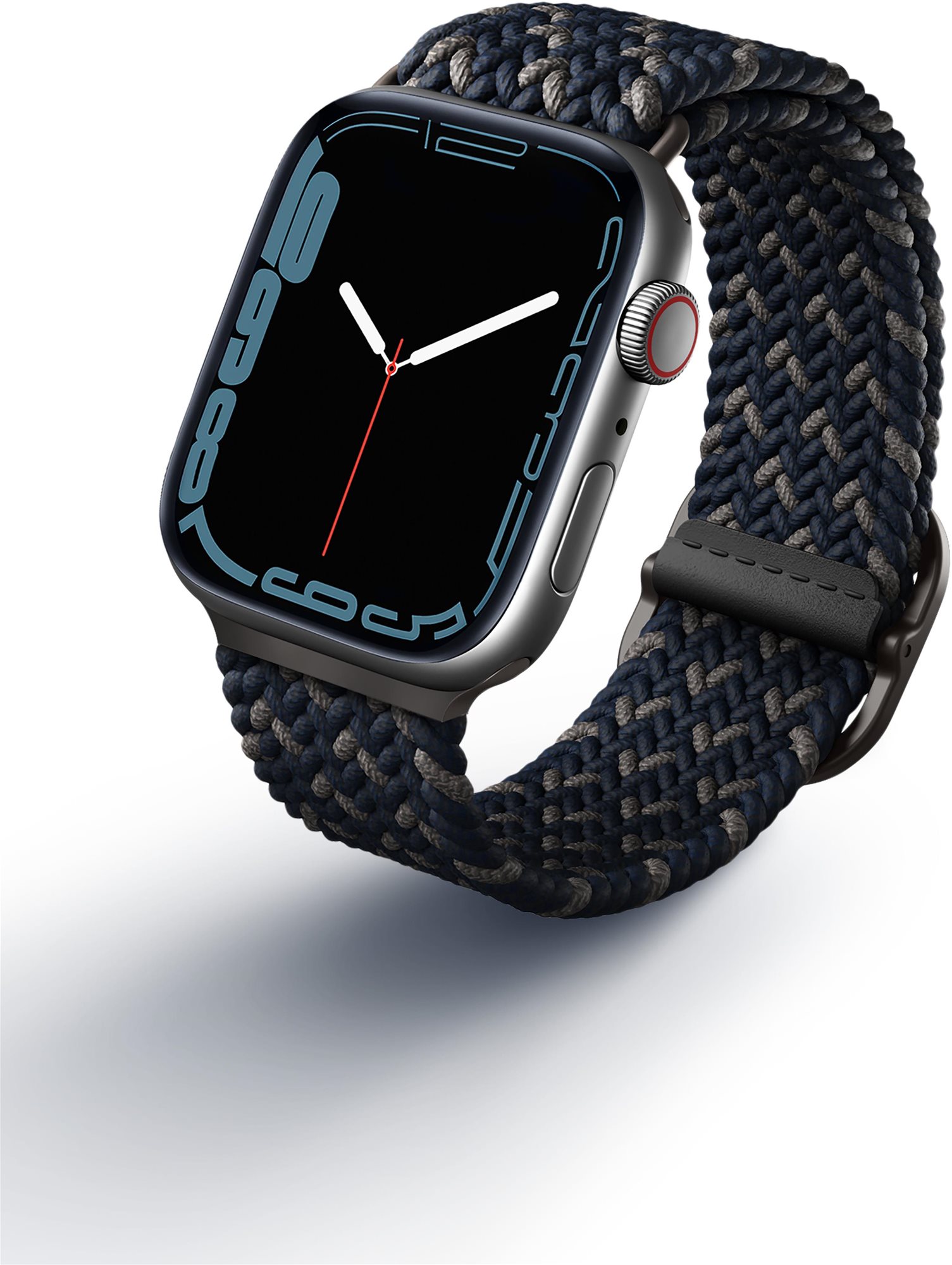 Uniq Aspen Designer Edition Strap pour Apple Watch 45/44/42mm bleu...
