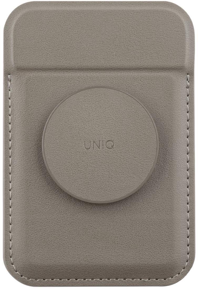 UNIQ Flixa magnetische Brieftasche und Halter mit Griff, Flint grey...