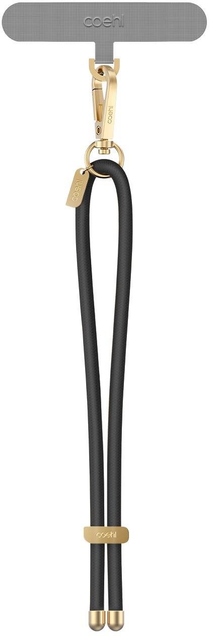 UNIQ COEHL Laurel Universal-Handschlaufe fürs Handy, Midnight Black...