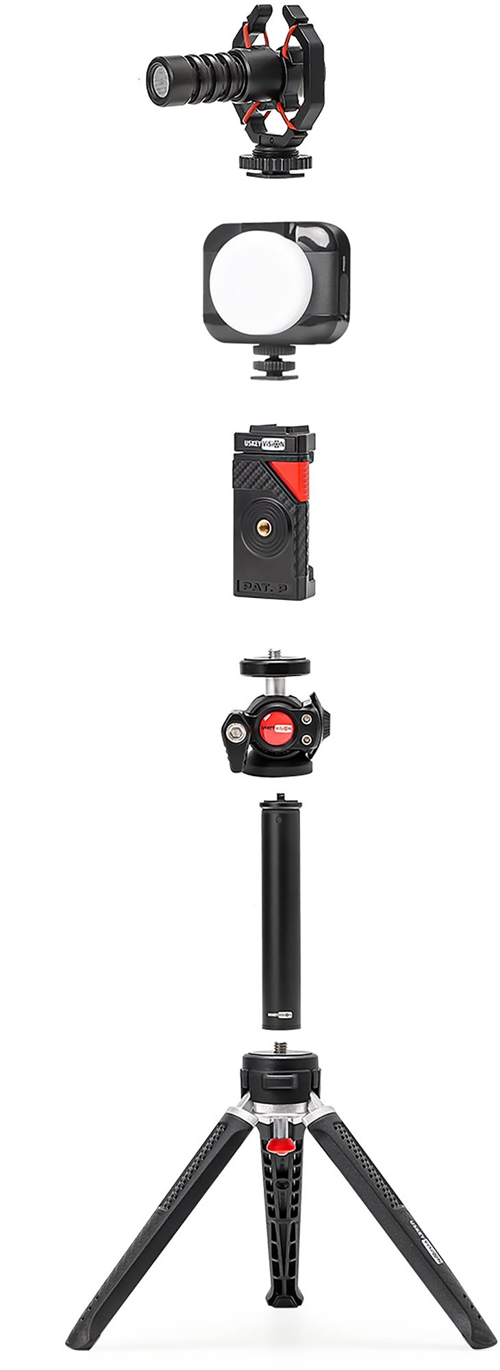 USKEYVISION Video kit V-Max pour téléphone mobile Set