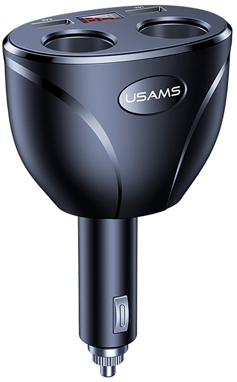 USAMS US-CC099 C16 96W Dual USB & Cigarette Lighter Car Charger...