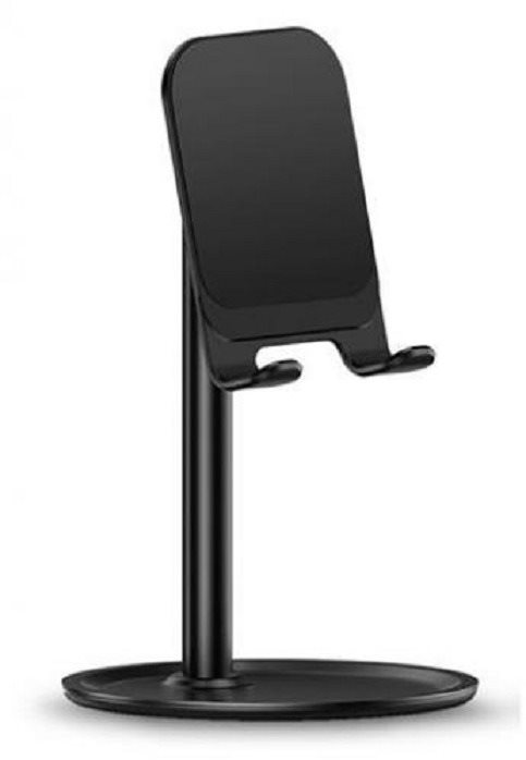 USAMS US-ZJ048 Mobile Phone Desktop Holder, Black Phone Holder