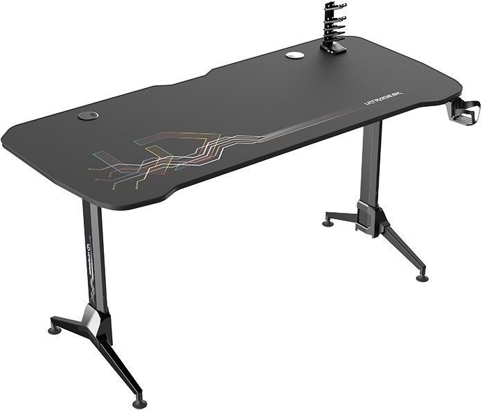 ULTRADESK GRAND BLACK Gaming asztal