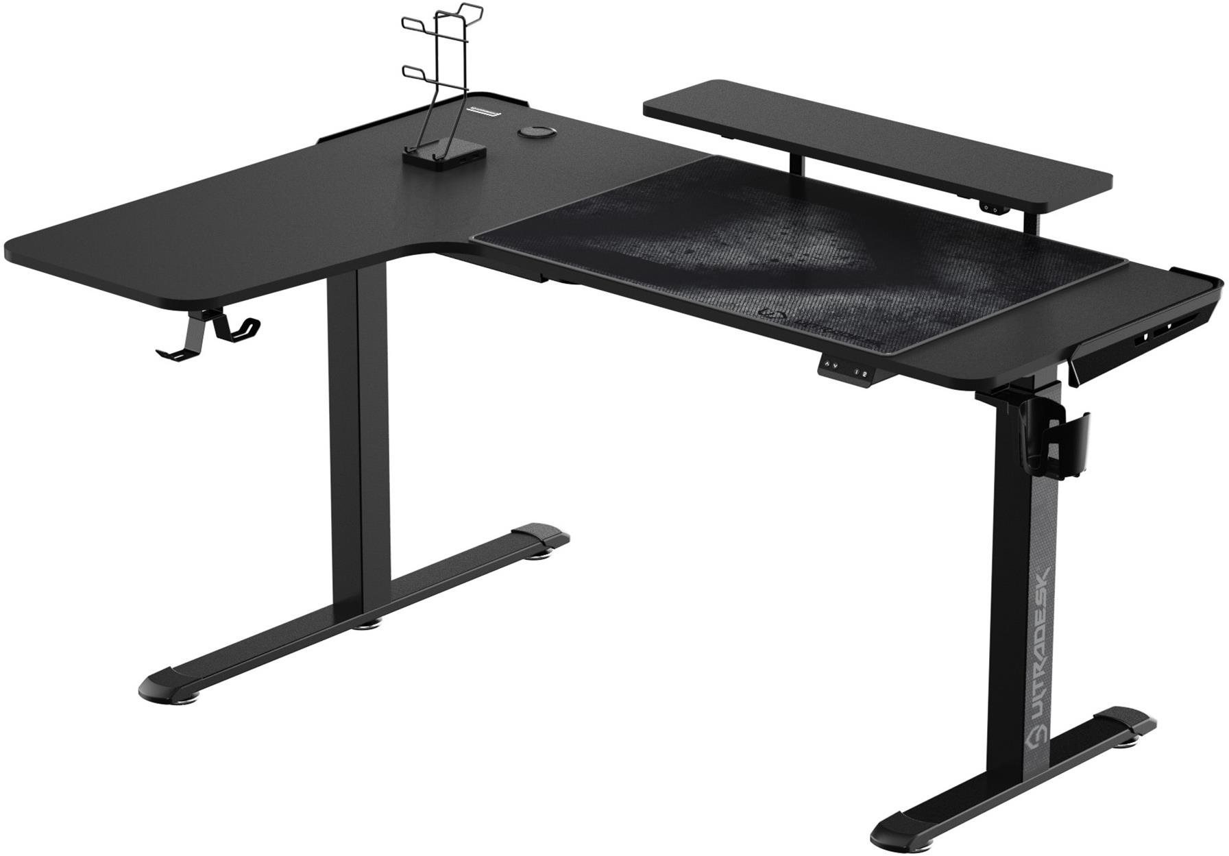 ULTRADESK Winger fekete Gaming asztal