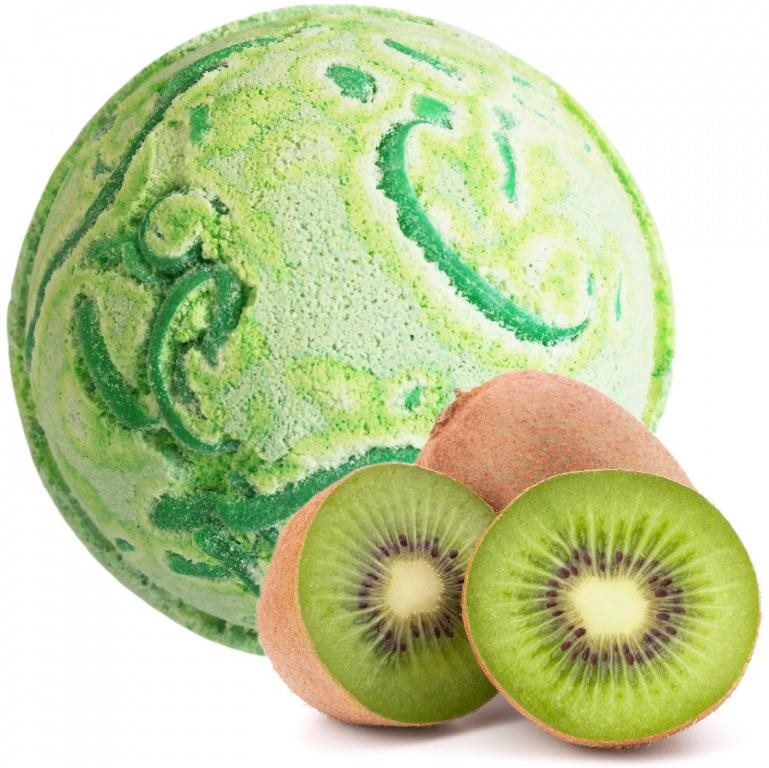 Velká šumivá bomba 180 g - Kiwi- 1 ks Bomba do koupele