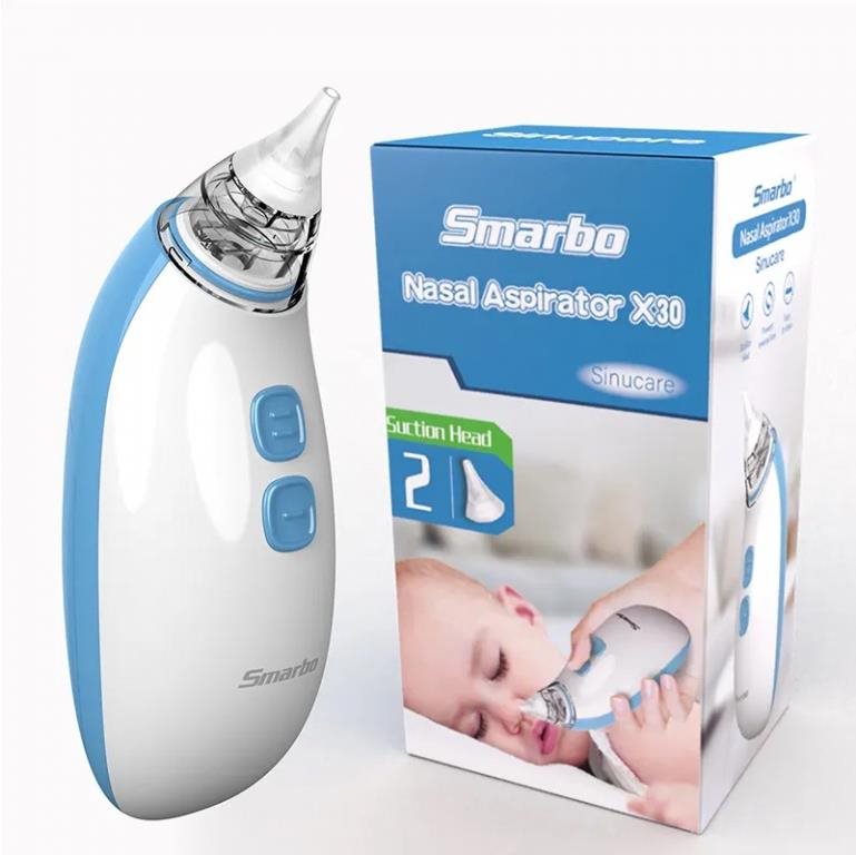 Smarbo X30 elektrická odsávačka nosných hlienov, modrá Zdravotnícky...