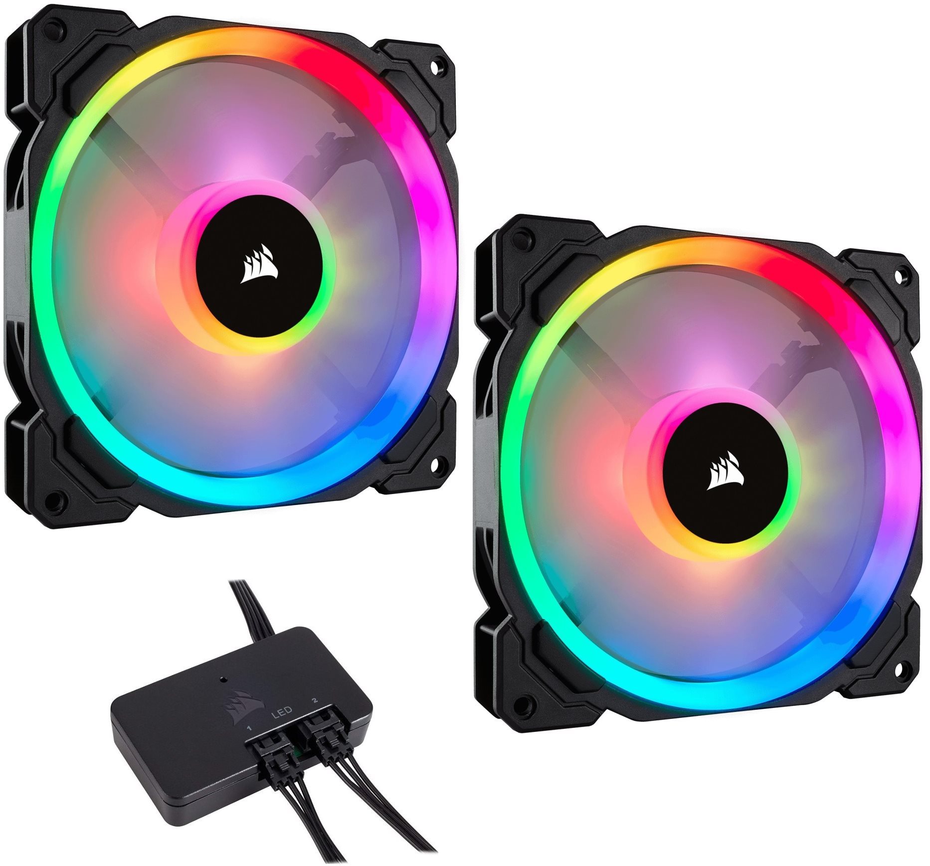 Corsair LL140 RGB LED 120mm Static Pressure PWM PC Fan