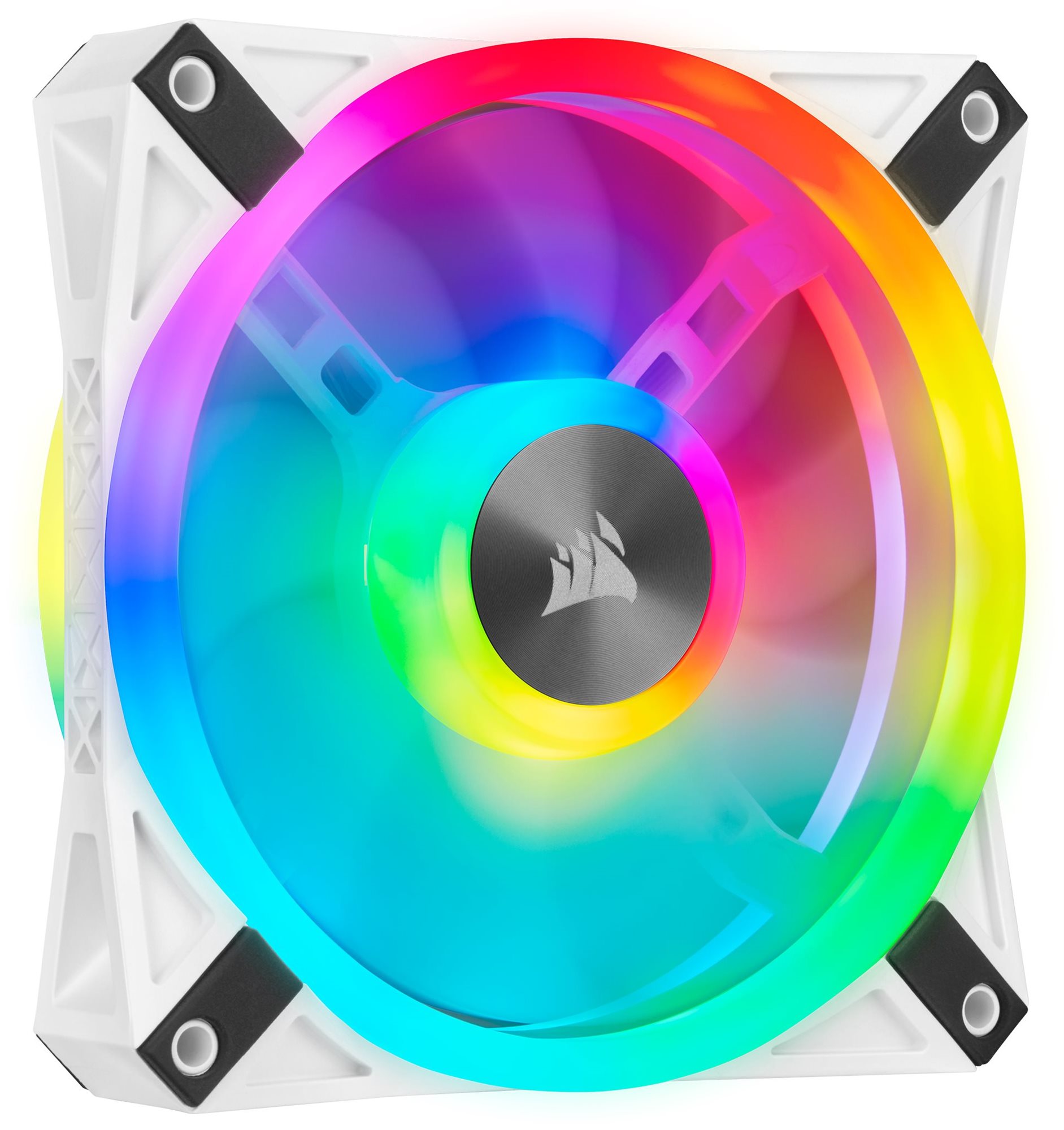 Corsair iCUE QL120 RGB, 120mm, White PC Fan