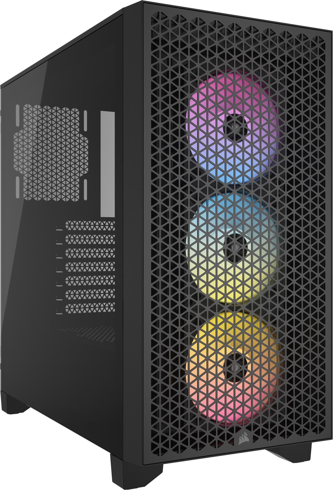 Corsair iCUE 3000D RGB AIRFLOW Black PC-Gehäuse