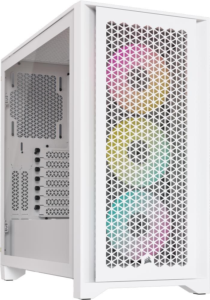 Corsair iCUE 4000D RGB AIRFLOW True White Számítógépház