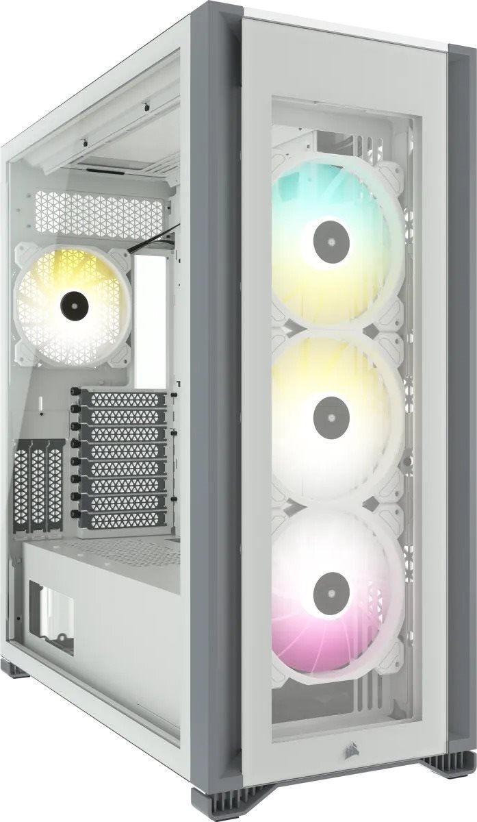 Corsair iCUE 7000X RGB White Számítógépház