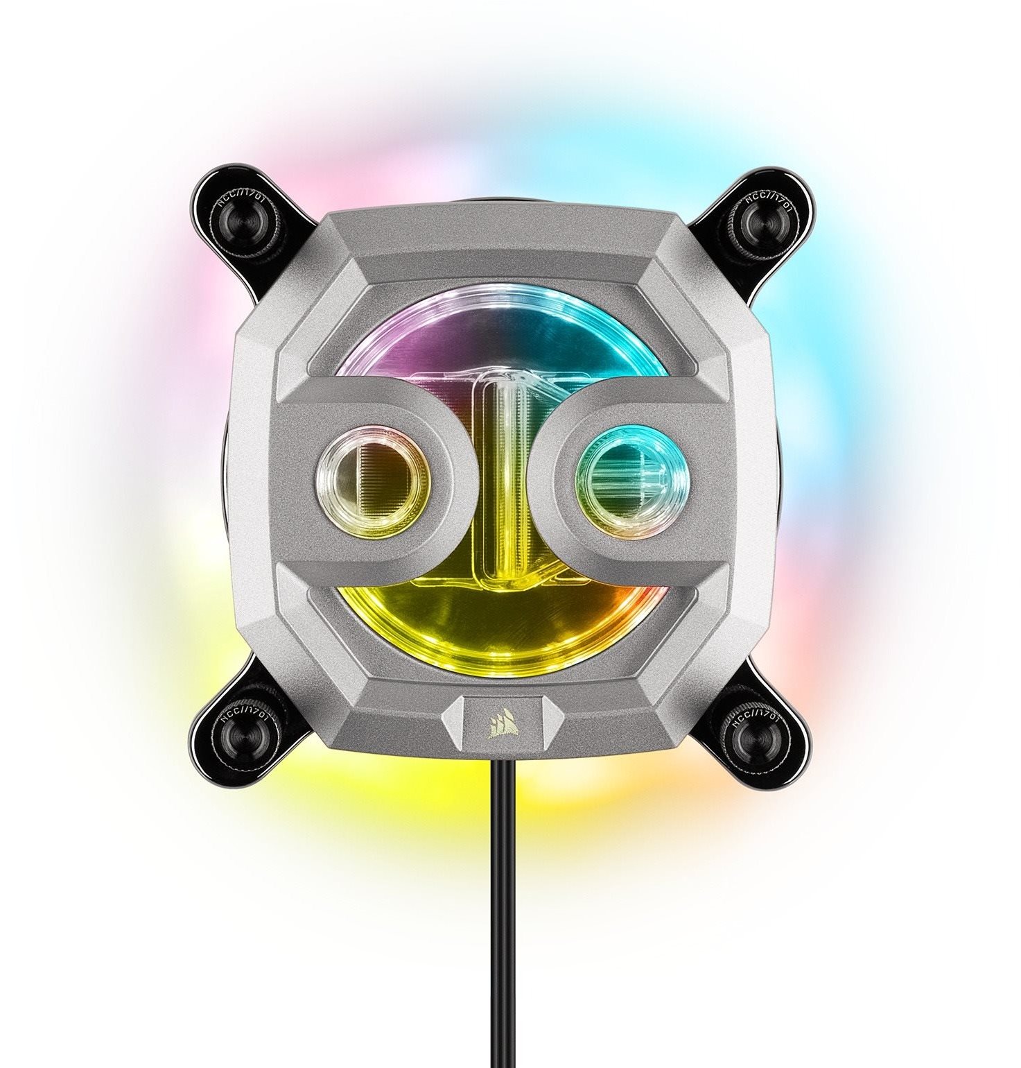 Corsair XC7 RGB(1200/AM4) Silver CPU Water Block