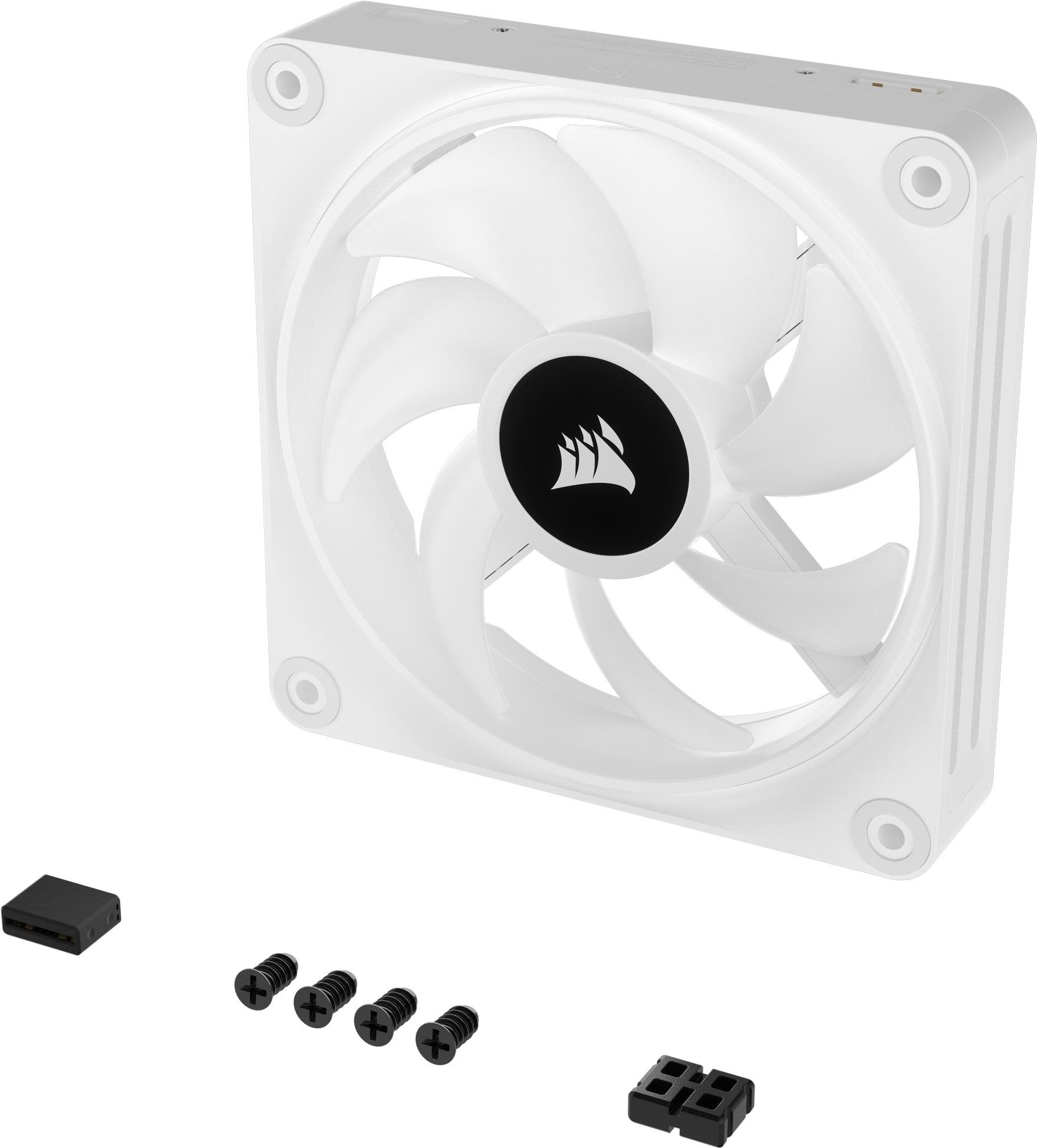 Corsair iCUE LINK QX120 RGB Fans Starter Kit - White PC ventilátor