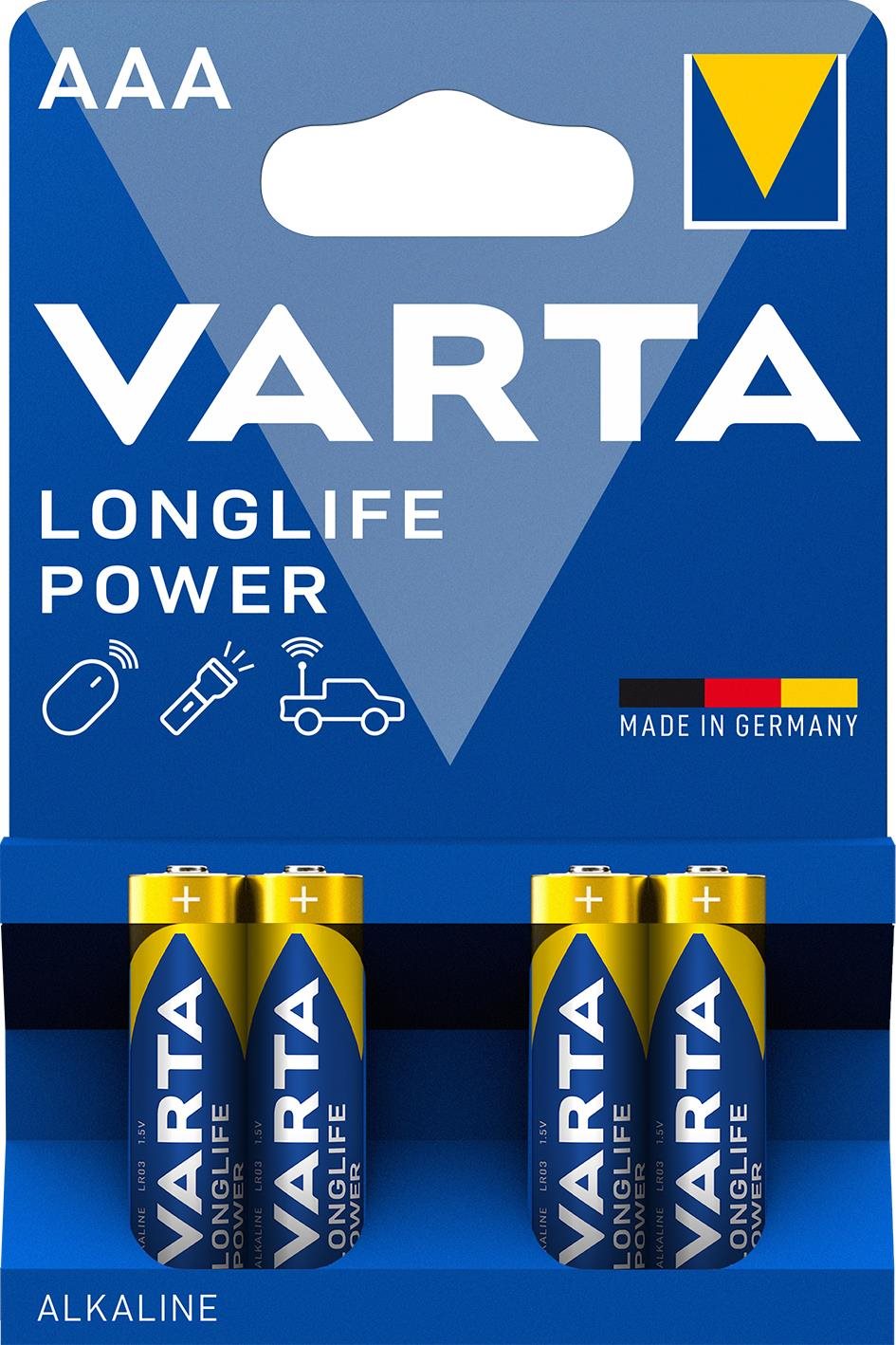 VARTA Longlife Power 4 AAA Eldobható elem