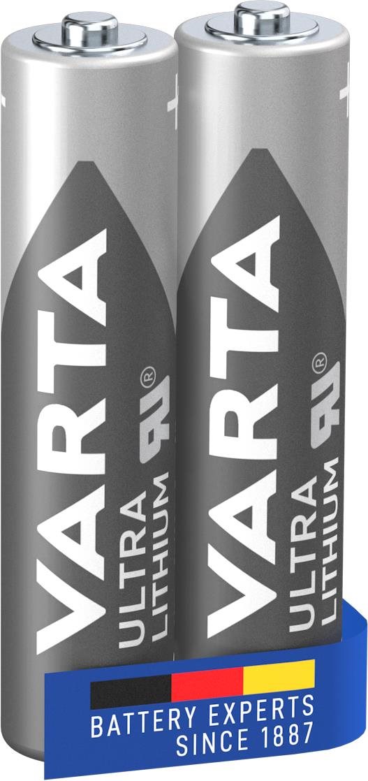 VARTA lithiová baterie Ultra Lithium AAA 2ks Jednorázová baterie