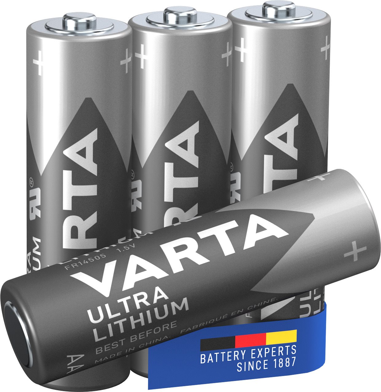 VARTA Ultra Lithium Lítium elem AA 4 db Eldobható elem