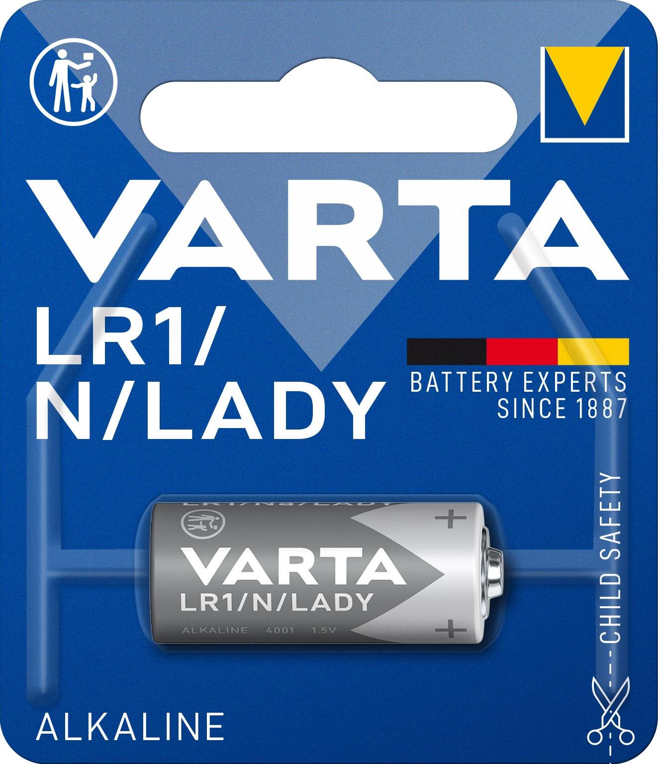 VARTA LR1/N/Lady Speciális alkáli elem 1 db Eldobható elem