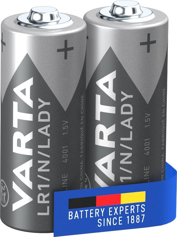 VARTA speciální alkalická baterie LR1/N/Lady 2ks Jednorázová baterie