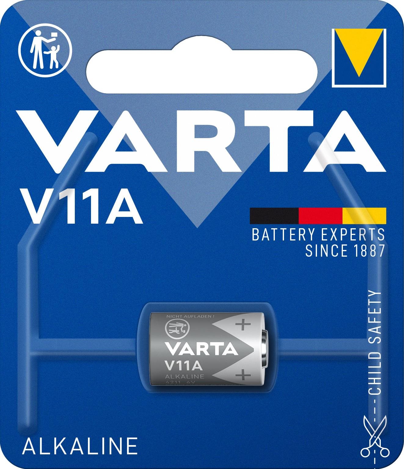 VARTA speciální alkalická baterie V11A/LR11 1ks Knoflíková baterie